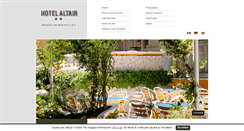 Desktop Screenshot of hotelaltair.com